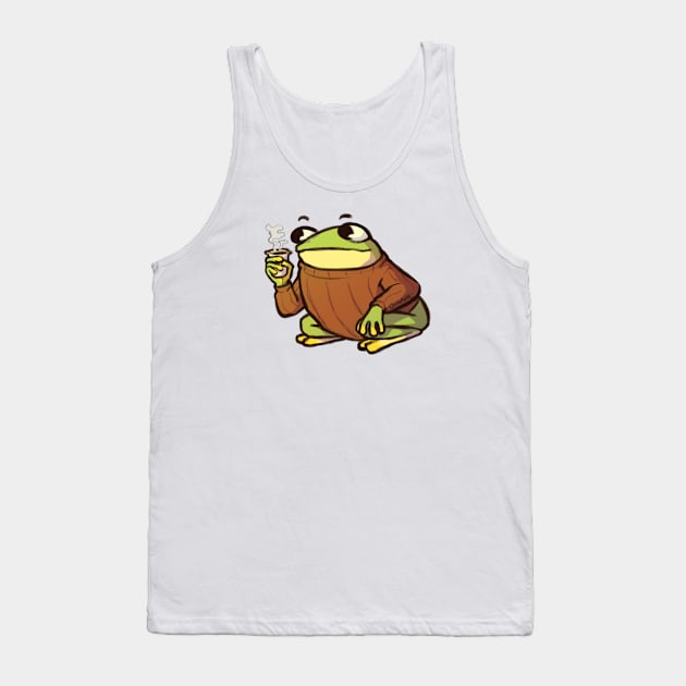 Sweater Frog Tank Top by ohlain